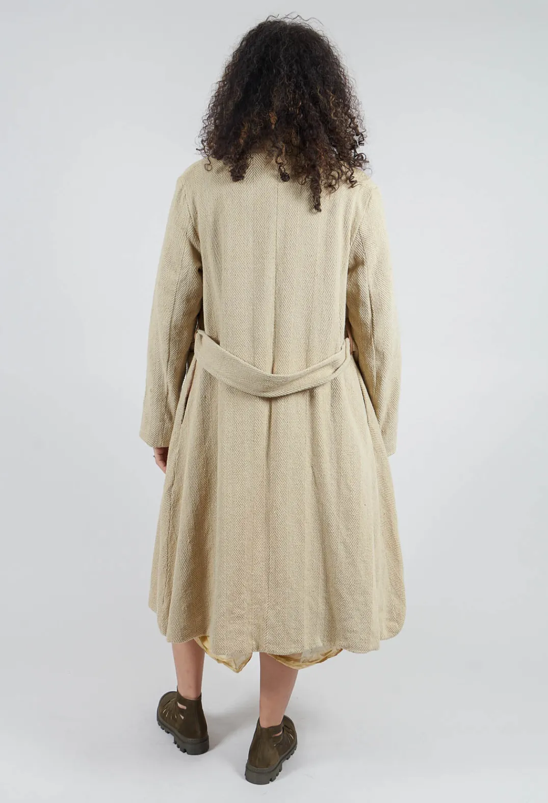 Les Ours Coats^Veste Jeannette Coat in Coton Rustique
