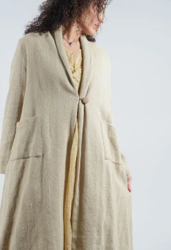 Les Ours Coats^Veste Jeannette Coat in Coton Rustique