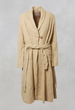 Les Ours Coats^Veste Jeannette Coat in Coton Rustique