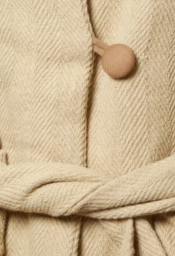 Les Ours Coats^Veste Jeannette Coat in Coton Rustique