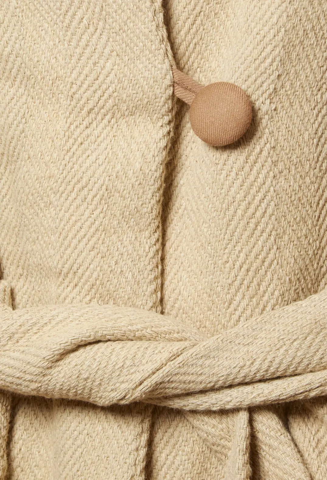 Les Ours Coats^Veste Jeannette Coat in Coton Rustique