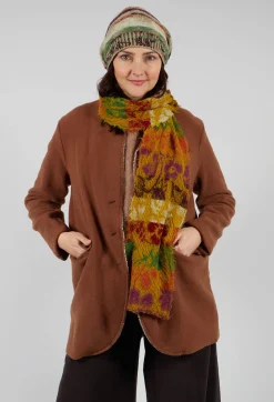 Butapana Scarves^Vibrant Wool Scarf in Mustard