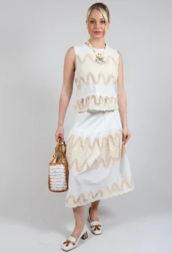 Rene Derhy Skirts^Villeneuve Skirt in Blanc