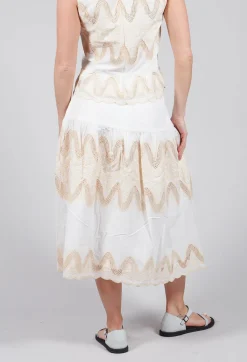Rene Derhy Skirts^Villeneuve Skirt in Blanc