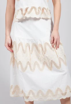 Rene Derhy Skirts^Villeneuve Skirt in Blanc