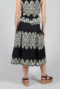 Rene Derhy Skirts^Villeneuve Skirt in Noir