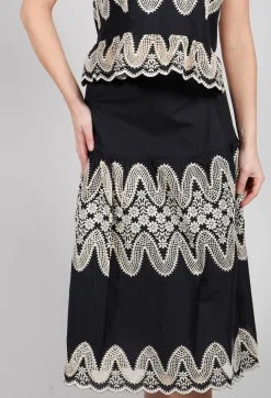 Rene Derhy Skirts^Villeneuve Skirt in Noir