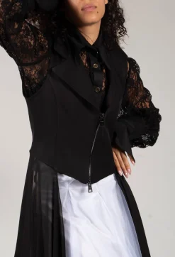 Another Archive Shirts & Blouses^Vintage Lace Crop Shirt