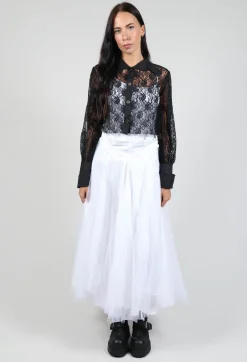 Another Archive Shirts & Blouses^Vintage Lace Crop Shirt