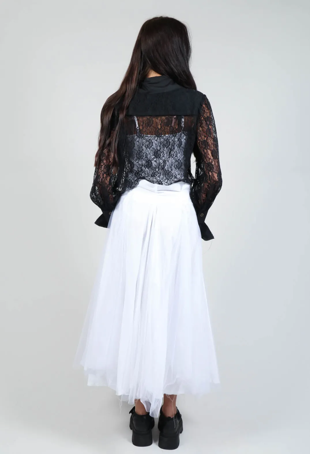 Another Archive Shirts & Blouses^Vintage Lace Crop Shirt
