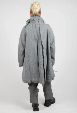 Rundholz Dip Coats^Virgin Wool Coat in Pencil Mel