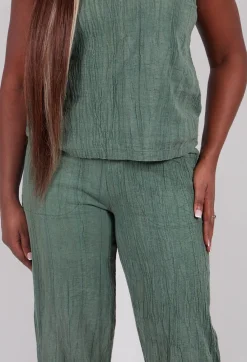 Thing Trousers^Waffle Trousers in Mossy