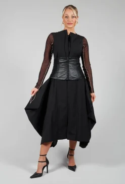 Malloni Belts^Waist Belt in Nero