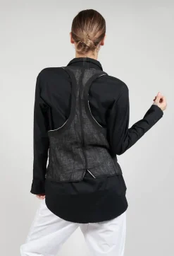 Marc Point Jackets^Waistcoat in Black / White