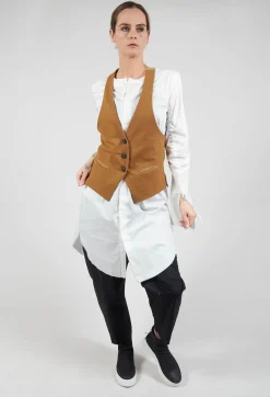 Marc Point Jackets^Waistcoat in Camel