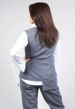 Oblique Creations Jackets|Co-ords & Suits^Waistcoat in Grey