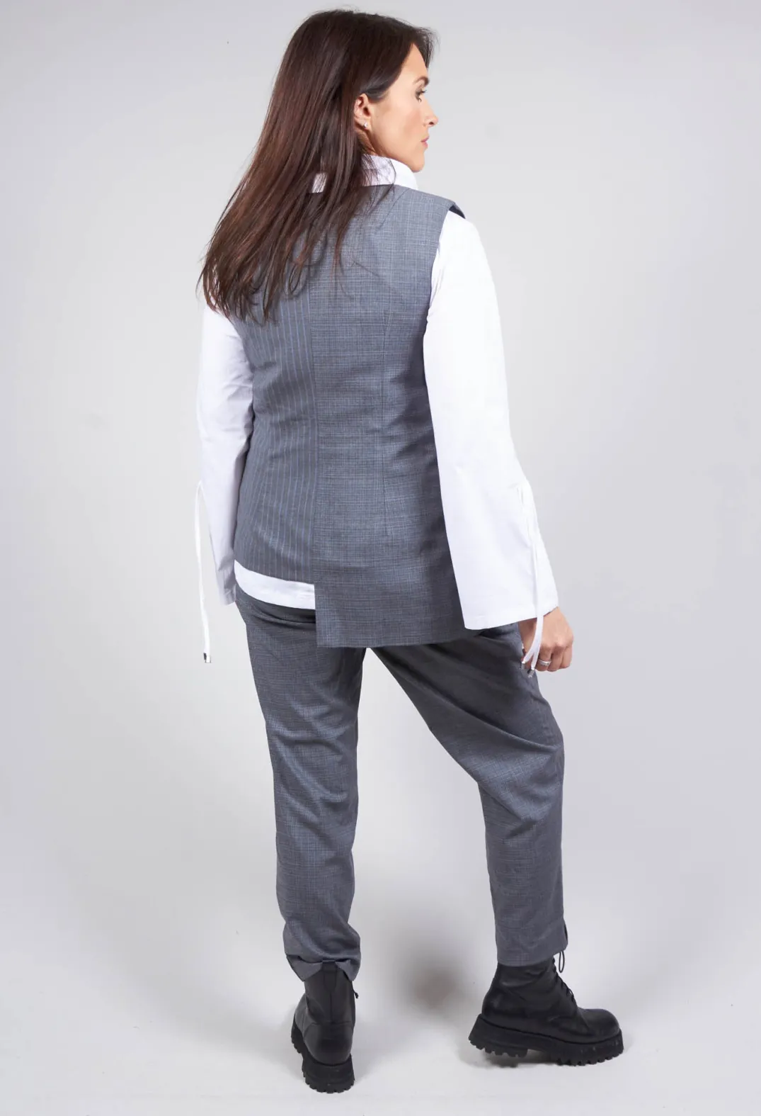 Oblique Creations Jackets|Co-ords & Suits^Waistcoat in Grey