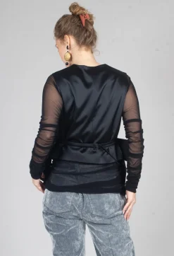 Mei Meij Jackets^Waistcoat with Bows in Nero