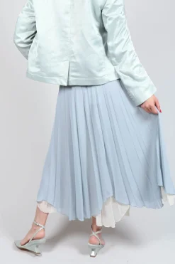 Sfizio Skirts^Waterfall Skirt in Blue Blizard