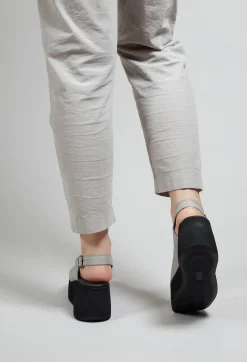 Lofina Sandals^Wedge Sandals in Gasoline Perla Akoya