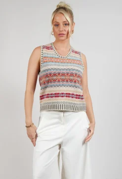 Eribe Tops^Westray Vest in Mallaig