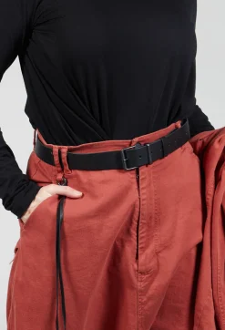 Pal Offner Belts^Wide Belt in Black Firm