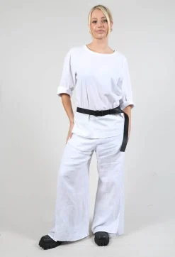 Pal Offner Belts^Wide Belt in Black Firm