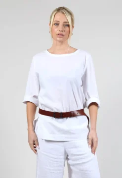 Pal Offner Belts^Wide Belt in Cinnamon