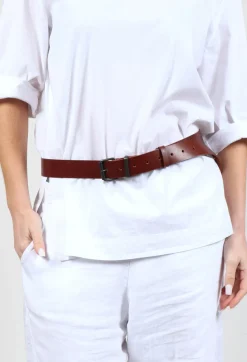 Pal Offner Belts^Wide Belt in Cinnamon