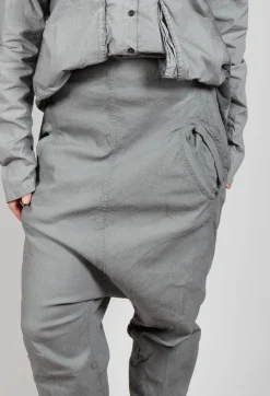Rundholz Dip Trousers^Wide Fabric Waistband Trousers in Pencil Cloud