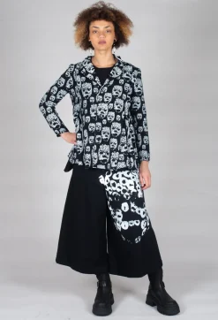Bread and Butter Trousers^Wide Leg Cotton Trousers in Black and White