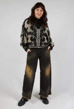 Masnada Trousers^Wide Leg Jeans in Denim Tumeric