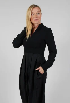 Malloni Jumpsuits^Wide Leg Jumpsuit in Nero
