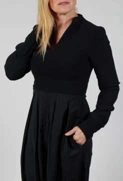 Malloni Jumpsuits^Wide Leg Jumpsuit in Nero