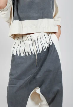 Rundholz Mainline Trousers^Wide Leg Trousers in Asteroid Paint