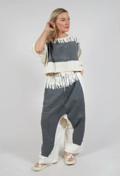 Rundholz Mainline Trousers^Wide Leg Trousers in Asteroid Paint