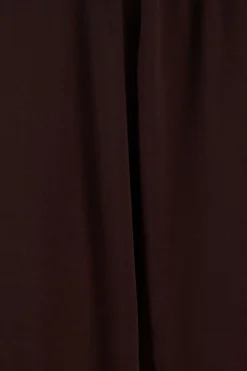 Rundholz Mainline Co-ords & Suits^Wide Leg Trousers in Dark Brown