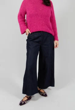 Aequamente Trousers^Wide Leg Trousers in Denim