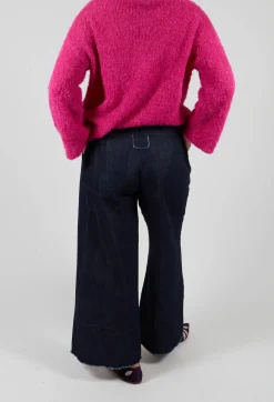 Aequamente Trousers^Wide Leg Trousers in Denim