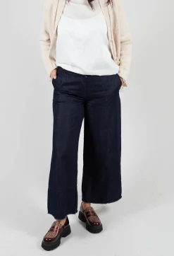 Aequamente Trousers^Wide Leg Trousers in Denim