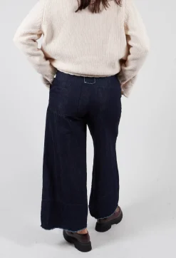 Aequamente Trousers^Wide Leg Trousers in Denim
