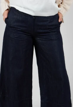Aequamente Trousers^Wide Leg Trousers in Denim