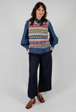 Aequamente Trousers^Wide Leg Trousers in Denim