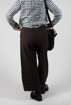 Aequamente Trousers^Wide Leg Trousers in Ebano