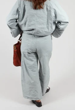 Aequamente Trousers^Wide Leg Trousers in Ghiaccio