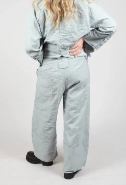 Aequamente Trousers^Wide Leg Trousers in Ghiaccio