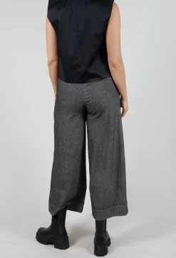 Les Filles d'Ailleurs Trousers^Wide Leg Trousers in Vide