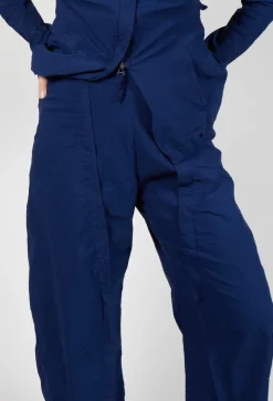 Rundholz Dip Trousers^Wide-Leg Barrel-Style Trousers in Ocean