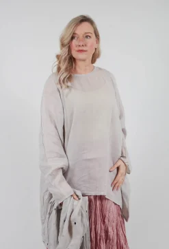 Privatsachen Tops^Wirtscheck Shirt in Kiesel