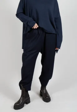 La Vaca Loca Trousers^Wok Ojo Trousers in Ink Blue